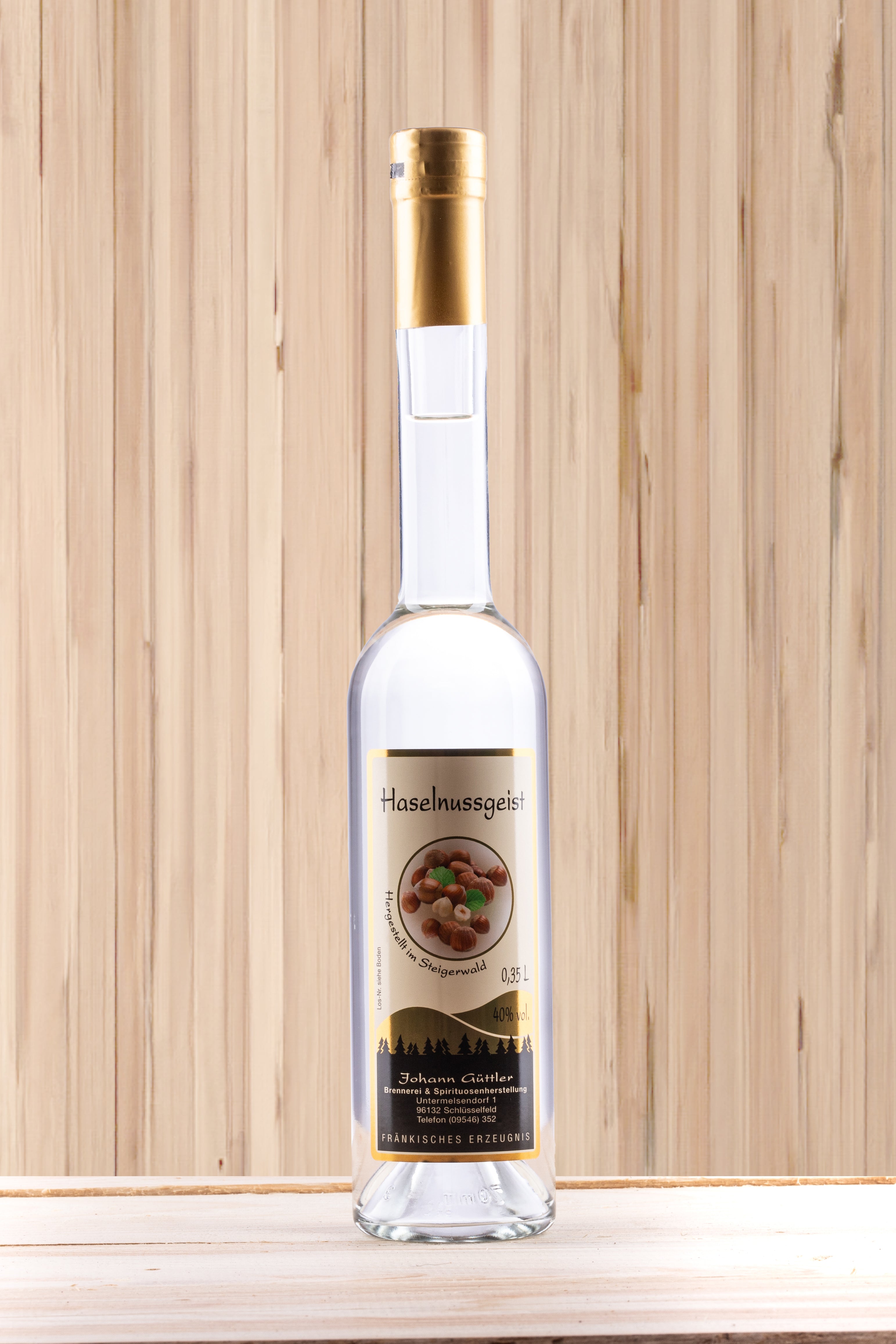 Haselnussgeist 0,35 L