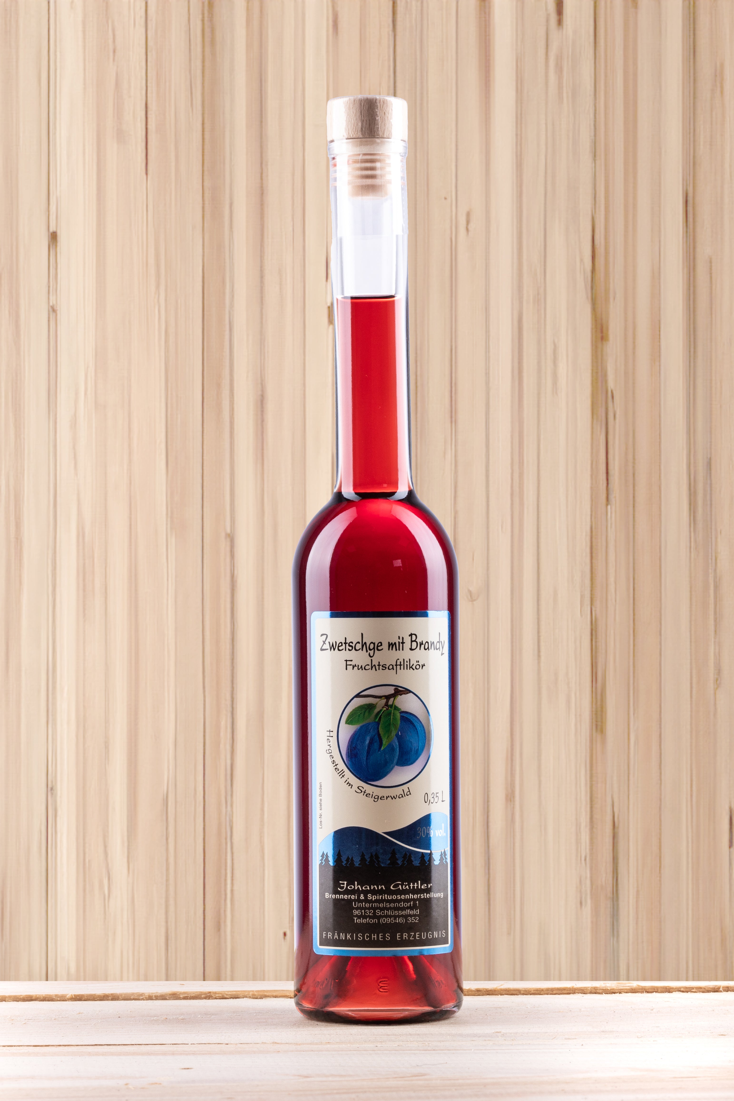 Zwetschge mit Brandy 0,35 L